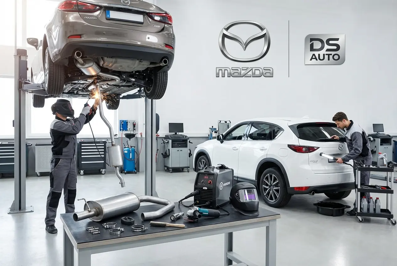  Ремонт глушителей Mazda